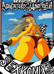 Porn comic Adventures of Anastasia. Need for speed. Need for sex. by sexkomix2.com._00